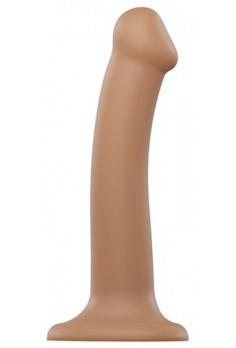 Gode Strap-On-Me Bendable M 16 x 4cm Caramel 