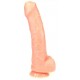 Gode réaliste Foreskin 23 x 5.5cm 
