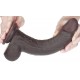 Gode Sliding Skin 17 x 4.2cm Marron 