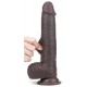Gode Sliding Skin 17 x 4.2cm Marron 