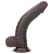 Gode Sliding Skin 17 x 4.2cm Marron 