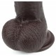 Gode Sliding Skin 17 x 4.2cm Marron 