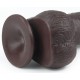 Gode Sliding Skin 17 x 4.2cm Marron 