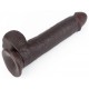 Gode Sliding Skin 17 x 4.2cm Marron 