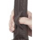 Gode Sliding Skin 17 x 4.2cm Marron 