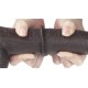 Gode Sliding Skin 17 x 4.2cm Marron 