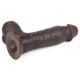 Gode Sliding Skin 15 x 4.8 cm Marron 