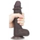 Gode Sliding Skin 13 x 3.5cm Marron 