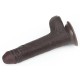 Gode Sliding Skin 13 x 3.5cm Marron 