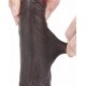 Gode Sliding Skin 13 x 3.5cm Marron 