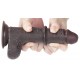 Gode Sliding Skin 13 x 3.5cm Marron 