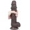 Gode Sliding Skin 18 x 4.5cm Marron
