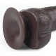 Gode Sliding Skin 18 x 4.5cm Marron 