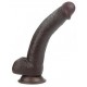 Gode Sliding Skin 18 x 4.5cm Marron 