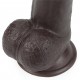 Gode Sliding Skin 18 x 4.5cm Marron 