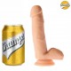 Gode réaliste Smoothy Champs 14 x 3.7cm 