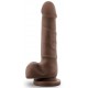 Gode réaliste Basic Up Dr Skin 14 x 3.5cm Marron Marron 