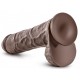 Gode réaliste mr Ed Dr Skin 28 x 5.5cm Marron 