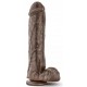 Gode réaliste Mr Savage Dr Skin 22 x5.5cm Marron 