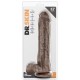 Gode réaliste Mr Savage Dr Skin 22 x5.5cm Marron 