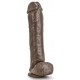 Gode réaliste Mr Savage Dr Skin 22 x5.5cm Marron 