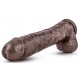 Gode réaliste Mr Savage Dr Skin 22 x5.5cm Marron 