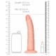 Gode réaliste Slim RealRock 20 x 4.6cm 