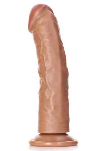 Gode réaliste Ventouse Curved RealRock 20 x 4.6cm Latino 