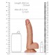 Gode réaliste Curved Kurt 15 x 3.7cm Latino 