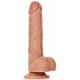 Gode réaliste Envy Straight RealRock 17 x 4.4cm Latino 