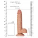 Gode réaliste Envy Straight RealRock 17 x 4.4cm Latino 