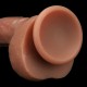 Gode Realdick 14 x 4cm Marron 