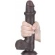 Gode Sliding Skin 17 x 3.5cm Noir 