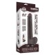Gode Sliding Skin 17 x 3.5cm Noir 