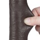Gode Sliding Skin 17 x 3.5cm Noir 