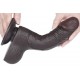 Gode Sliding Skin 13 x 3.7cm Noir 