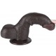 Gode Sliding Skin 13 x 3.7cm Noir 