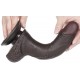 Gode Sliding Skin 14 x 3.5 cm Noir 