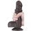 Gode Sliding Skin 12 x 3.7 cm Noir