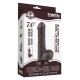 Gode Sliding Skin 12 x 3.7 cm Noir 