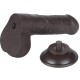 Gode Sliding Skin 12 x 3.7 cm Noir 