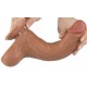 Gode Sliding Skin 16 x 4.2cm Marron 