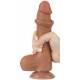 Gode Sliding Skin 14.5 x 4cm Marron 