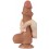 Gode Sliding Skin 14.5 x 4cm Marron