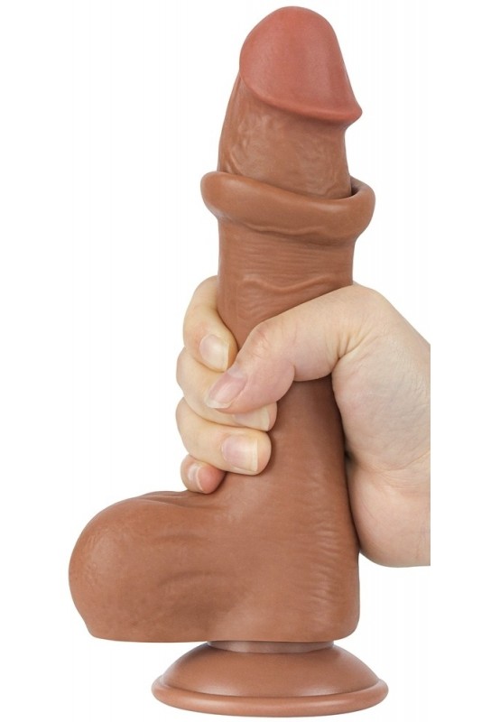 Gode Sliding Skin 14.5 x 4cm Marron 