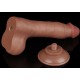 Gode Sliding Skin 13 x 3.7cm Marron 