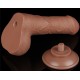 Gode Sliding Skin 12 x 3.7cm Marron 