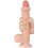 Gode avec Bourses Sliding Skin 17 x 3.5cm