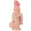Gode avec Bourses Sliding Skin 15 x 4.5cm