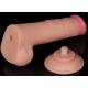 Gode avec Bourses Sliding Skin 15 x 4.5cm 